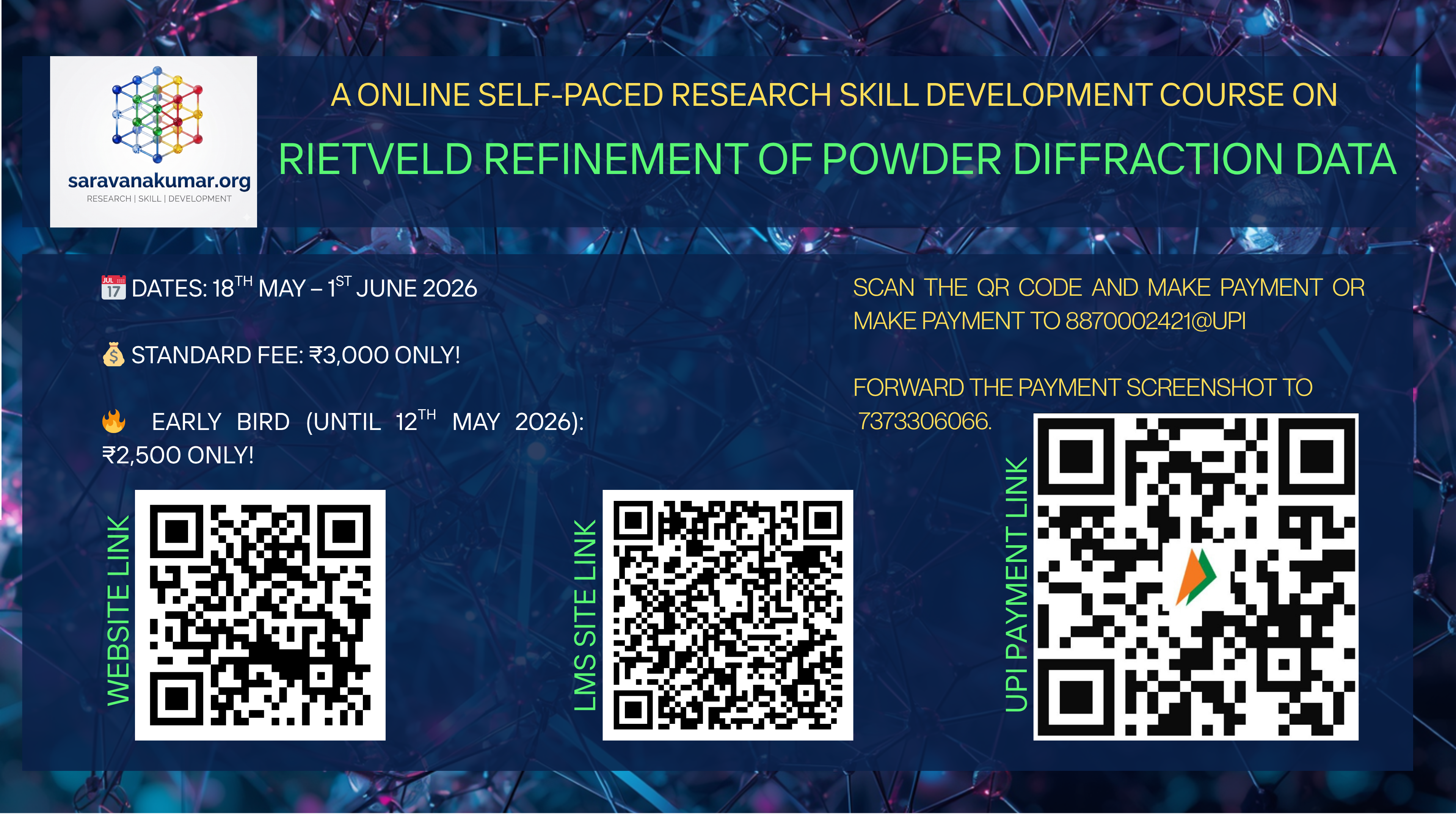 Rietveld Refinement of Powder X-Ray Diffraction Data of Polycrystalline Materials RRPX-01